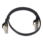 CAT8-2 Double Shielded CAT8 Flat Network LAN Cable, Length: 0.5m, 50cm – Durable Build, Easy to Use