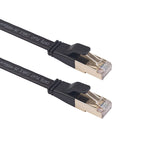 CAT8-2 Double Shielded CAT8 Flat Network LAN Cable, Length: 3m, 3m – Durable Build, Easy to Use 3m