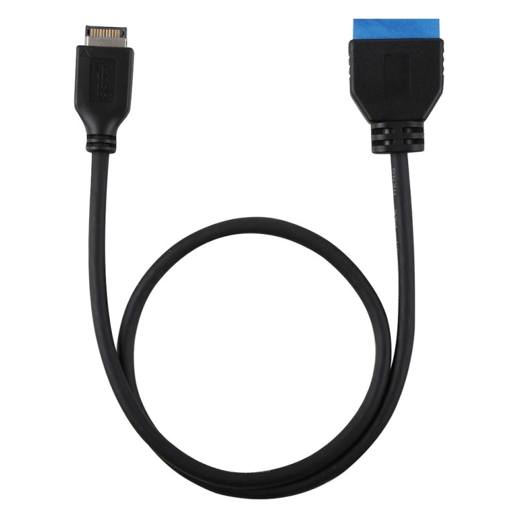 30cm USB 3.1 Type-E to USB 3.0 Motherboard 19 Pin Male Expansion Cable – Durable Build, Easy to Use