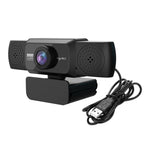 HXSJ S5 1080P Adjustable HD Video Webcam PC Camera with Microphone – Durable Build, Easy to Use