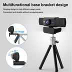 HXSJ S5 1080P Adjustable HD Video Webcam PC Camera with Microphone – Durable Build, Easy to Use