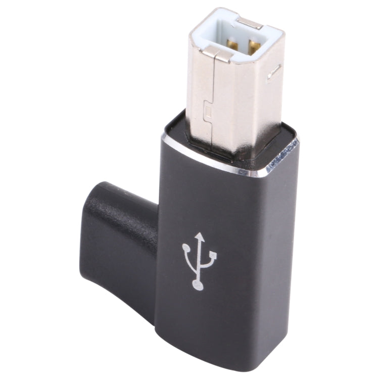 USB-C / Type C Female to USB 2.0 B MIDI Male Adapter for Electronic Instrument / Printer / Scanner / Piano – Wear-resistant, Aluminum Alloy
