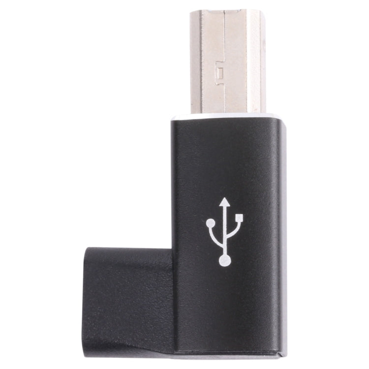 USB-C / Type C Female to USB 2.0 B MIDI Male Adapter for Electronic Instrument / Printer / Scanner / Piano – Wear-resistant, Aluminum Alloy