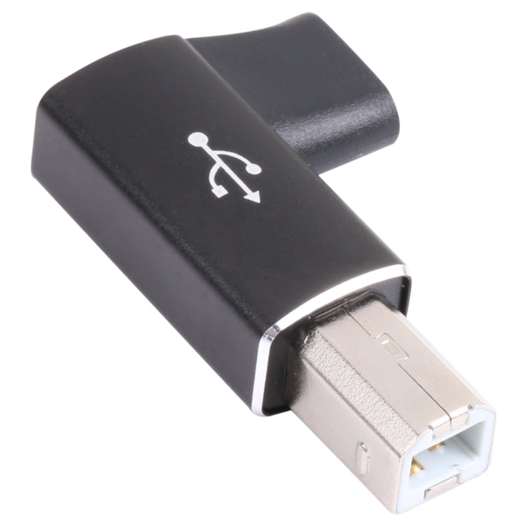 USB-C / Type C Female to USB 2.0 B MIDI Male Adapter for Electronic Instrument / Printer / Scanner / Piano – Wear-resistant, Aluminum Alloy