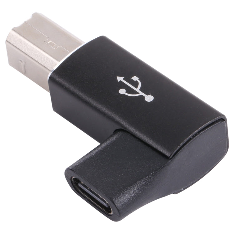 USB-C / Type C Female to USB 2.0 B MIDI Male Adapter for Electronic Instrument / Printer / Scanner / Piano – Wear-resistant, Aluminum Alloy