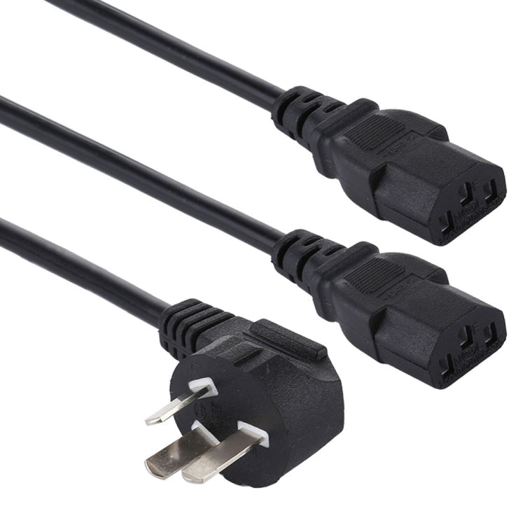 10A 250V 3 Pin Computer PC Power Cable, Length: 1.8m, AU Plug, Double Heads AU Plug – Durable Build, Easy to Use Double Heads AU Plug