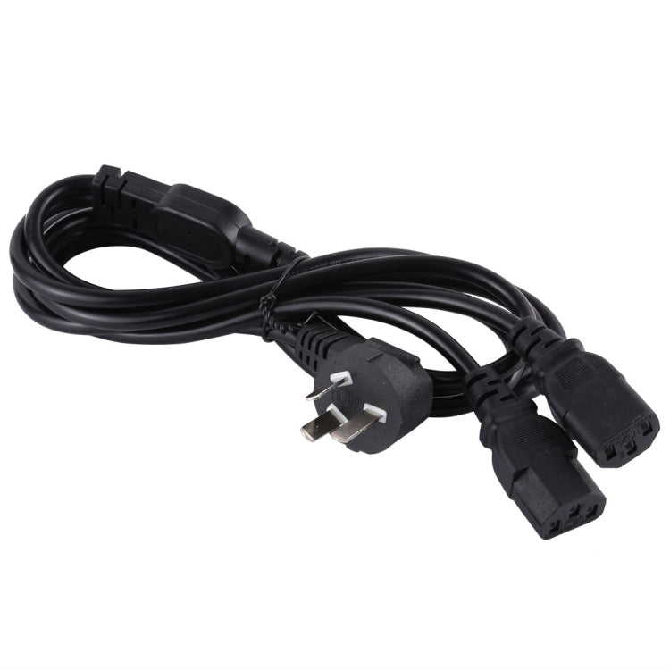 10A 250V 3 Pin Computer PC Power Cable, Length: 1.8m, AU Plug, Double Heads AU Plug – Durable Build, Easy to Use