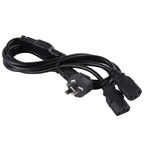 10A 250V 3 Pin Computer PC Power Cable, Length: 1.8m, AU Plug, Double Heads AU Plug – Durable Build, Easy to Use