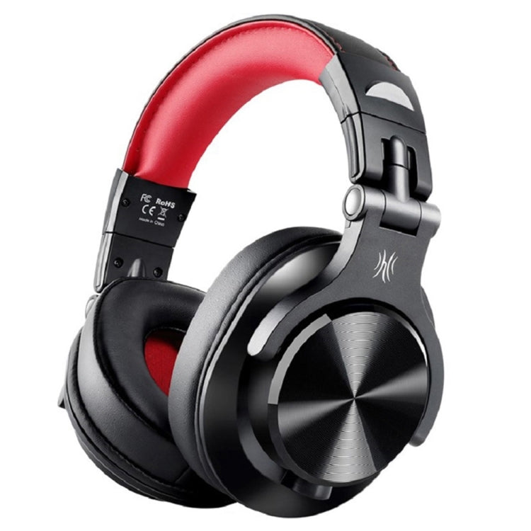 OneOdio A71 Head-mounted Noise Reduction Wired Headphone with Microphone, A71 (Red Black) – Durable Build, Easy to Use