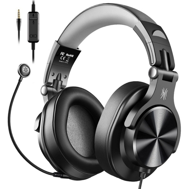 OneOdio A71D Head-mounted Noise Reduction Wired Headphone with Microphone, A71D – Durable Build, Easy to Use A71D