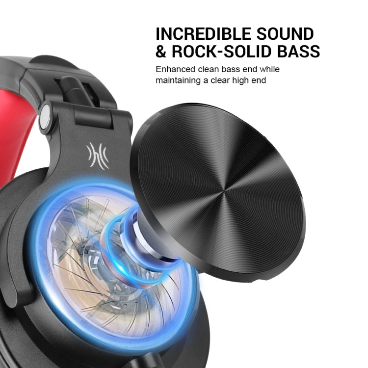 OneOdio A71D Head-mounted Noise Reduction Wired Headphone with Microphone, A71D – Durable Build, Easy to Use
