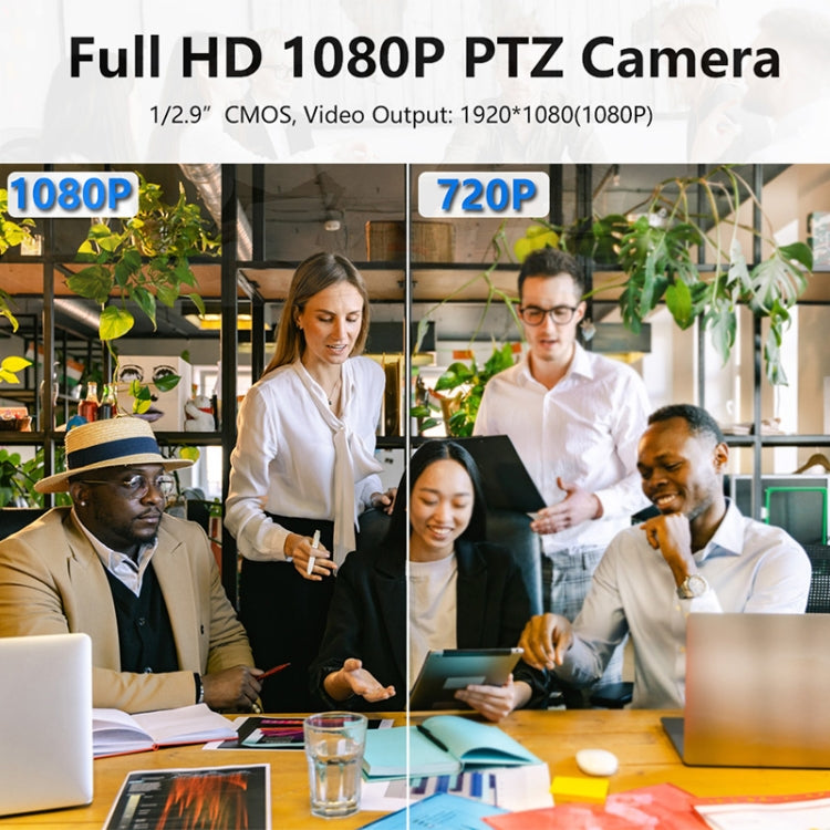YANS YS-H23UT USB HD 1080P 3X Zoom Video Conference Camera for Large Screen, Support IR Remote Control – TPU