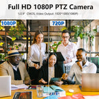 YANS YS-H23UT USB HD 1080P 3X Zoom Video Conference Camera for Large Screen, Support IR Remote Control – TPU