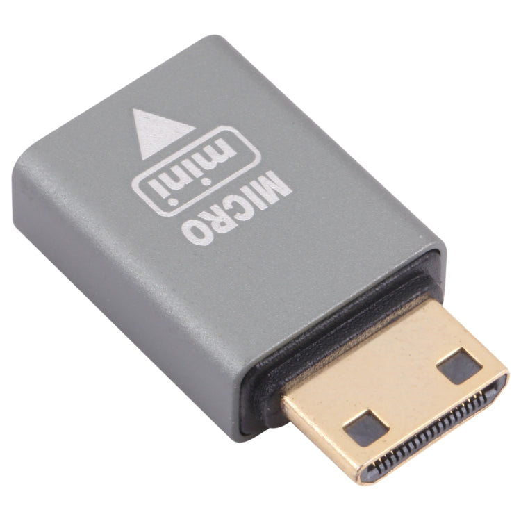 Micro HDMI Female to Mini HDMI Male Adapter, Micro HDMI to Mini HDMI – Aluminum Alloy