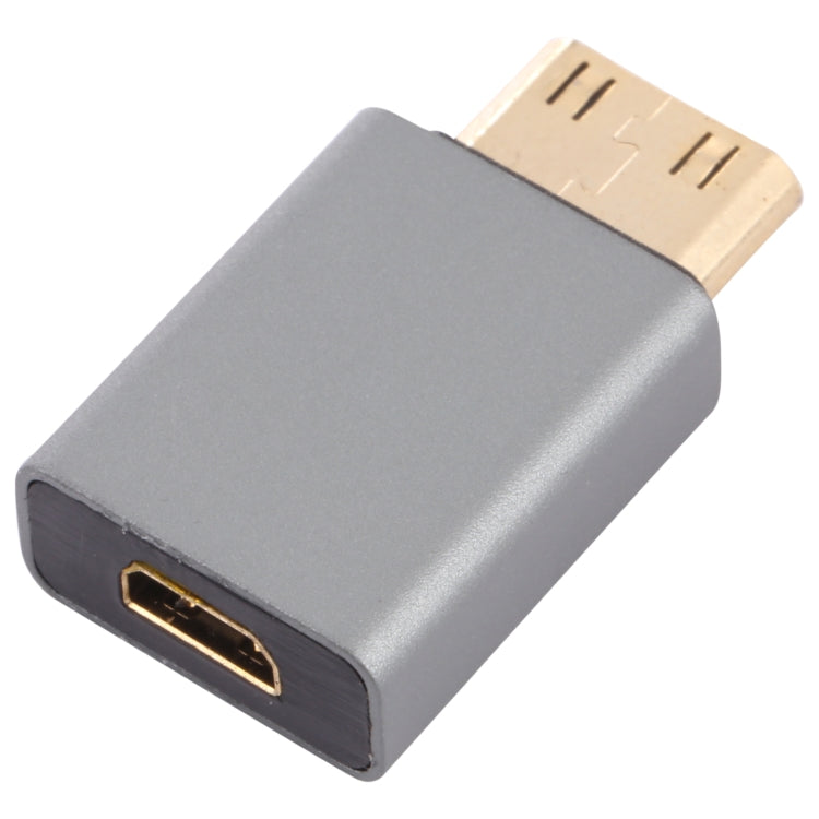 Micro HDMI Female to Mini HDMI Male Adapter, Micro HDMI to Mini HDMI – Aluminum Alloy