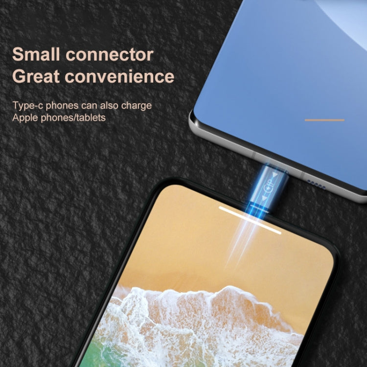 USB-C Adapter – / Type-C Female to 8 Pin Female Charging + Data Transmission + OTG...