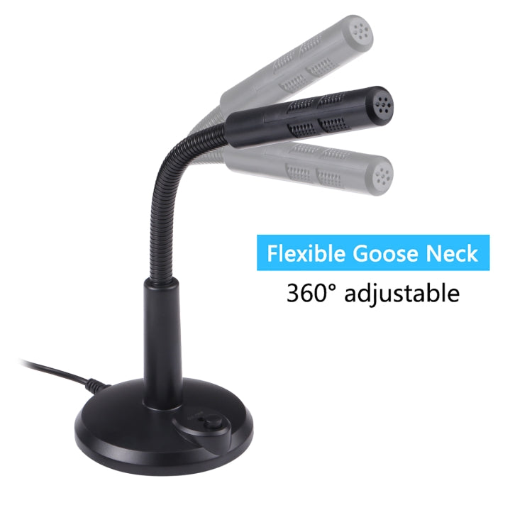 M-309 3.5mm Plug Drive-free Computer Microphone, 3.5mm – Durable Build, Easy to Use