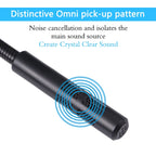 M-309 3.5mm Plug Drive-free Computer Microphone, 3.5mm – Durable Build, Easy to Use