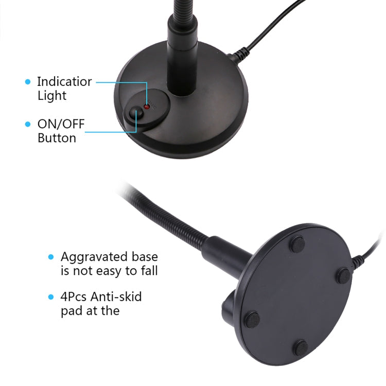 M-309 3.5mm Plug Drive-free Computer Microphone, 3.5mm – Durable Build, Easy to Use