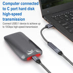 USB 3.0 Male to USB-C / Type-C Female Extension Cable – Durable Build, Easy to Use