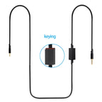 ZS0179 Gaming Headphone Audio Cable for Logitech ASTRO A10 A40, PS4, Cable Length: 2m – Durable Build, Easy to Use