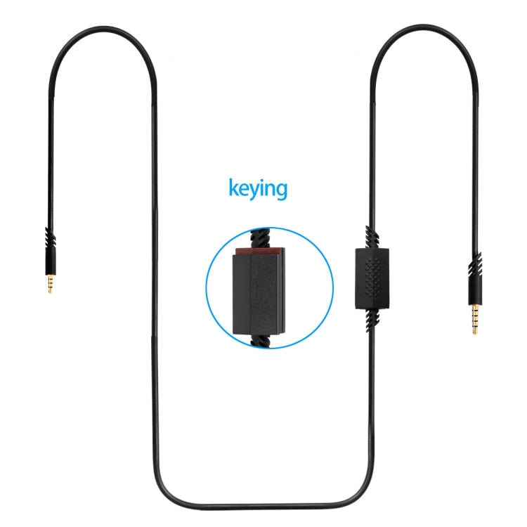 ZS0179 Gaming Headphone Audio Cable for Logitech ASTRO A10 A40, PS4, Cable Length: 2m – Durable Build, Easy to Use
