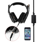 ZS0179 Gaming Headphone Audio Cable for Logitech ASTRO A10 A40, PS4, Cable Length: 2m – Durable Build, Easy to Use