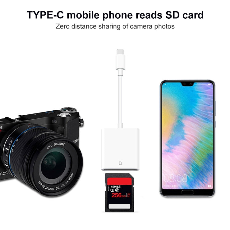 D-118 Type-C / USB-C Mobile Phone SD Card Reader, D-118 – Durable Build, Easy to Use