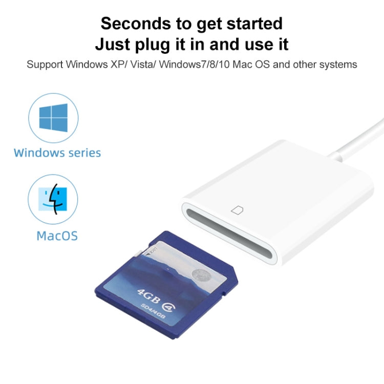 D-118 Type-C / USB-C Mobile Phone SD Card Reader, D-118 – Durable Build, Easy to Use