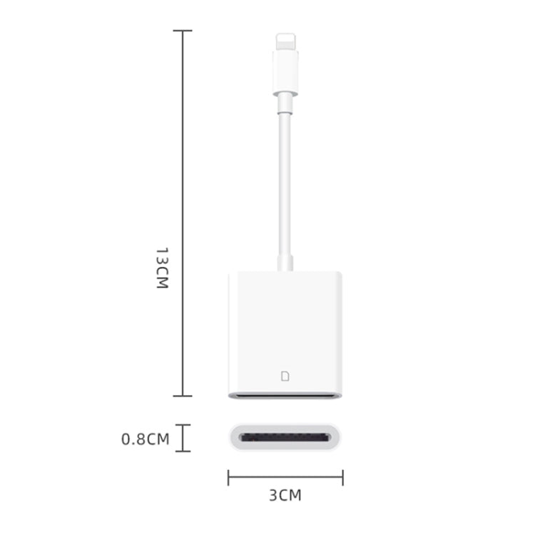 D-128 Card Reader – 8 Pin Mobile Phone SD Card Reader, D-128