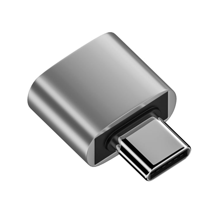 USB 2.0 Female to Type-C Male Adapter, USB 2.0 Female to Type-C Male – Aluminum Alloy