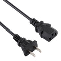 Three Holes Desktop Host Computer Power Cord, Length: 1.2m – Durable Build, Easy to Use Default Title