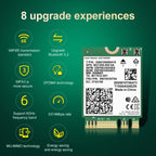 COMFAST AX210 vPro-M 5374Mbps Bluetooth 5.2 Tri-band Wireless Network Card, AX210 – Bluetooth