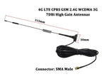 7dBi SMA Male Connector High Gain 4G LTE CPRS GSM 2.4G WCDMA 3G Antenna Network Reception Adapter, 7dBi SMA 4G – Durable Build, Easy to Use