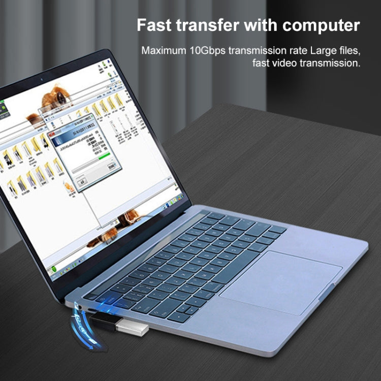 USB Female to USB Male Converter – Aluminum Alloy, Data Transmission