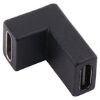 USB-C / Type-C Female to USB-C / Type-C Female Converter, 2 – Fast Charging, Aluminum Alloy