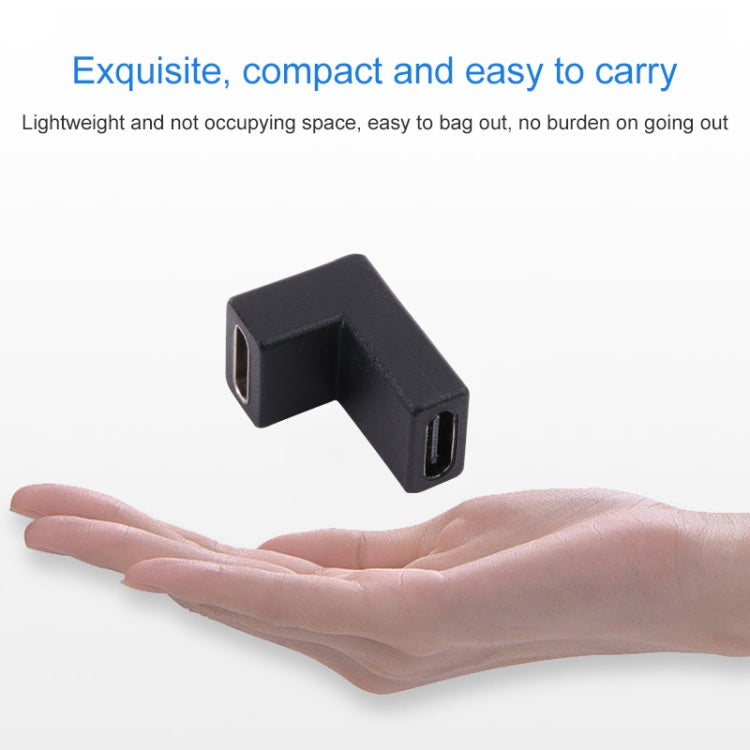 USB-C / Type-C Female to USB-C / Type-C Female Converter, 2 – Fast Charging, Aluminum Alloy