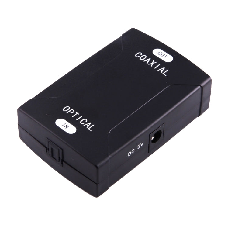 Optical Toslink Input to Coaxial RCA Output Digital Audio Converter Adapter, Optical Toslink Input – TPU