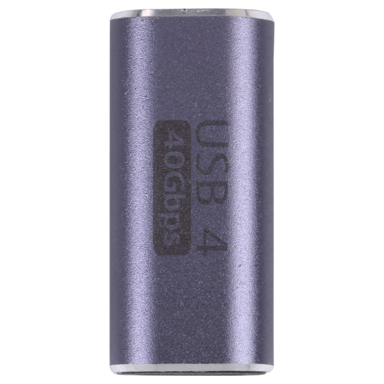 40Gbps USB-C / Type-C 4.0 Female to Female Alloy Adapter, Type-C 4.0 F to F – Aluminum Alloy