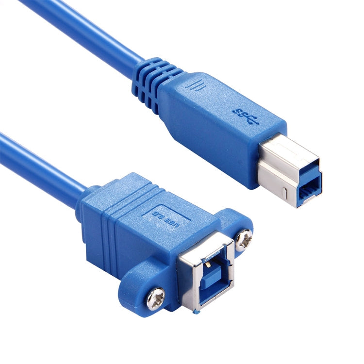 50cm USB 3.0 B Female to B Male Connector Adapter Data Cable for Printer / Scanner, BF to BM, Length: 50cm – Data Transmission