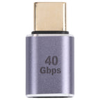 40Gbps USB-C / Type-C Male to Female Adapter, Type-C 4.0 M to F – Aluminum Alloy