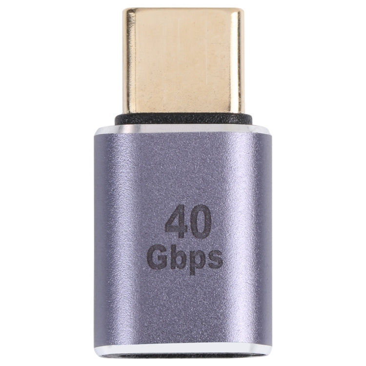 40Gbps USB-C / Type-C Male to Female Adapter, Type-C 4.0 M to F – Aluminum Alloy