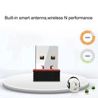 RTL8188 150Mbps 2.4GHz USB 2.0 WiFi Adapter External Network Card – Data Transmission