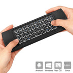 MX3-L Voice with Backlight 2.4GHz Fly Air Mouse Wireless Keyboard Remote Control, Voice with Backlit – Durable Build, Easy to Use