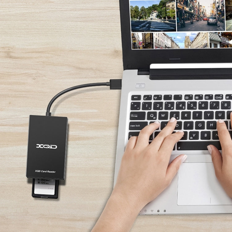 Rocketek XQD312 Type-C to SD / XQD 2 in 1 Card Reader, Type-C – Card Slot