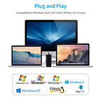 Rocketek CR7 USB3.0 Multi-function Card Reader CF / XD / MS / SD / TF Card 7 in 1, USB3.0 – Card Slot