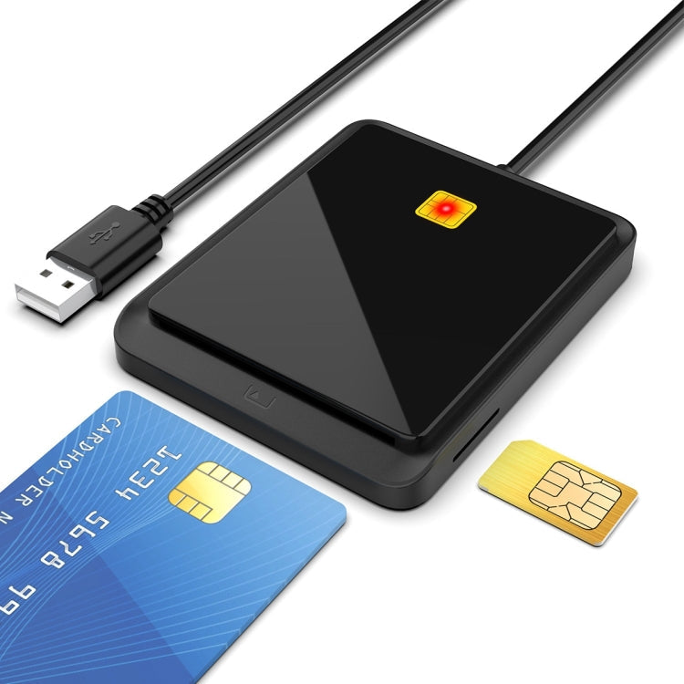 Rocketek CR317 USB 2.0 SIM / ID / CAC Smart Card 2 in 1 Card Reader – Durable Build, Easy to Use