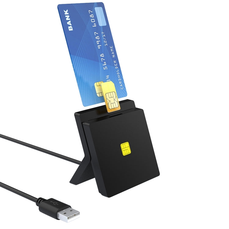 Rocketek CR319 USB 2.0 Smart Card / SIM 2 in 1 Card Reader – Durable Build, Easy to Use Default Title