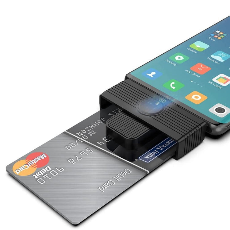 Rocketek CR318-C Type-C Smart Card / SIM / ID / CAC Card Reader, Type-C – Durable Build, Easy to Use