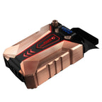 Ice Troll 7 COOLCOLD Portable Laptop Notebook Fan Turbo Radiator Ultra Silent Cooling Fan, AC 220V(Bronze) – Durable Build, Easy to Use